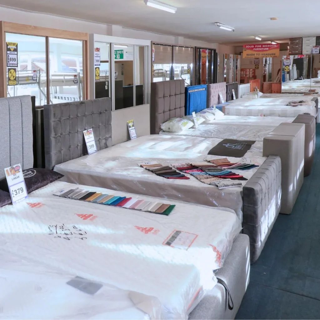 Showroom Display at saba carpets and furniture