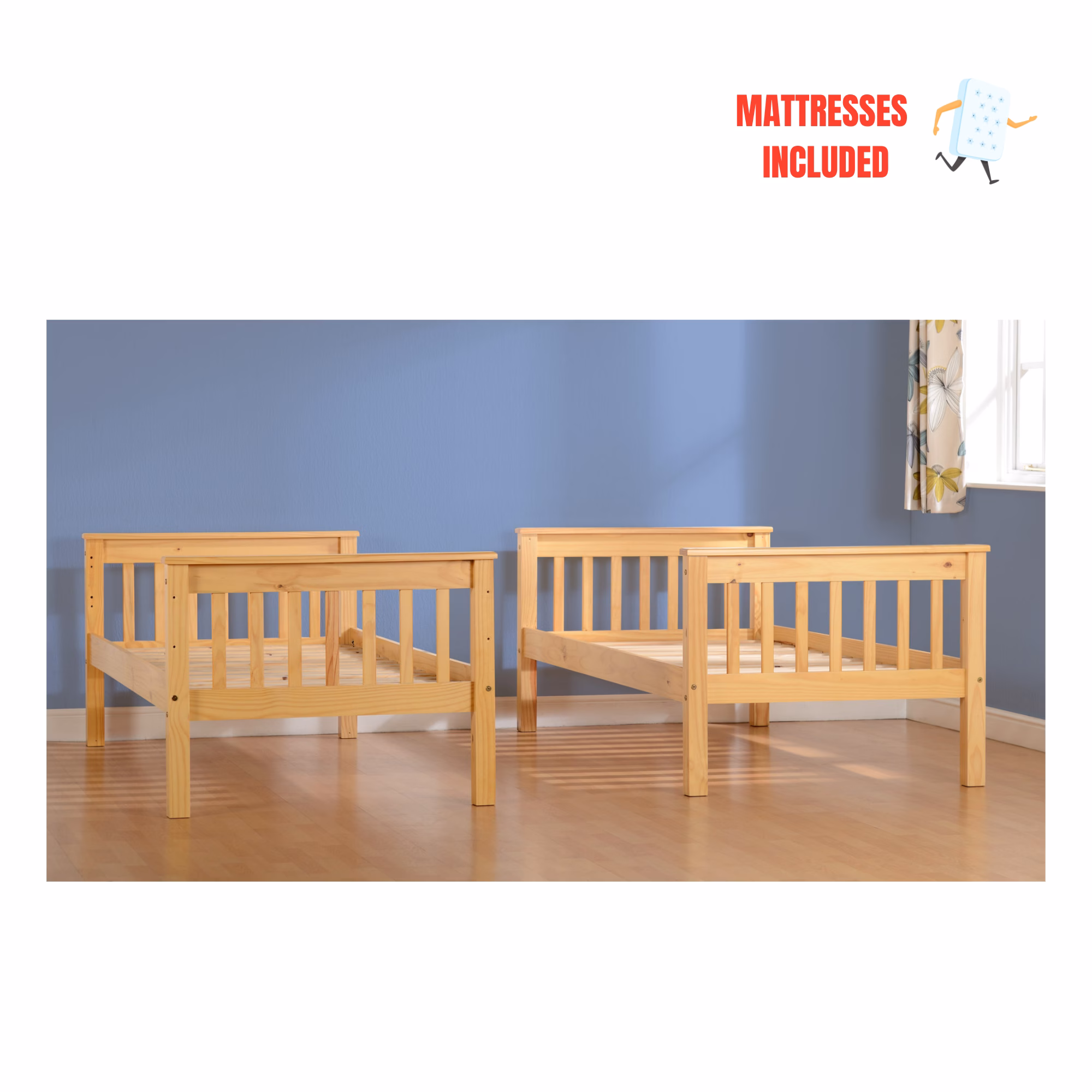 Neptune Pine Bunk Bed - Image 4
