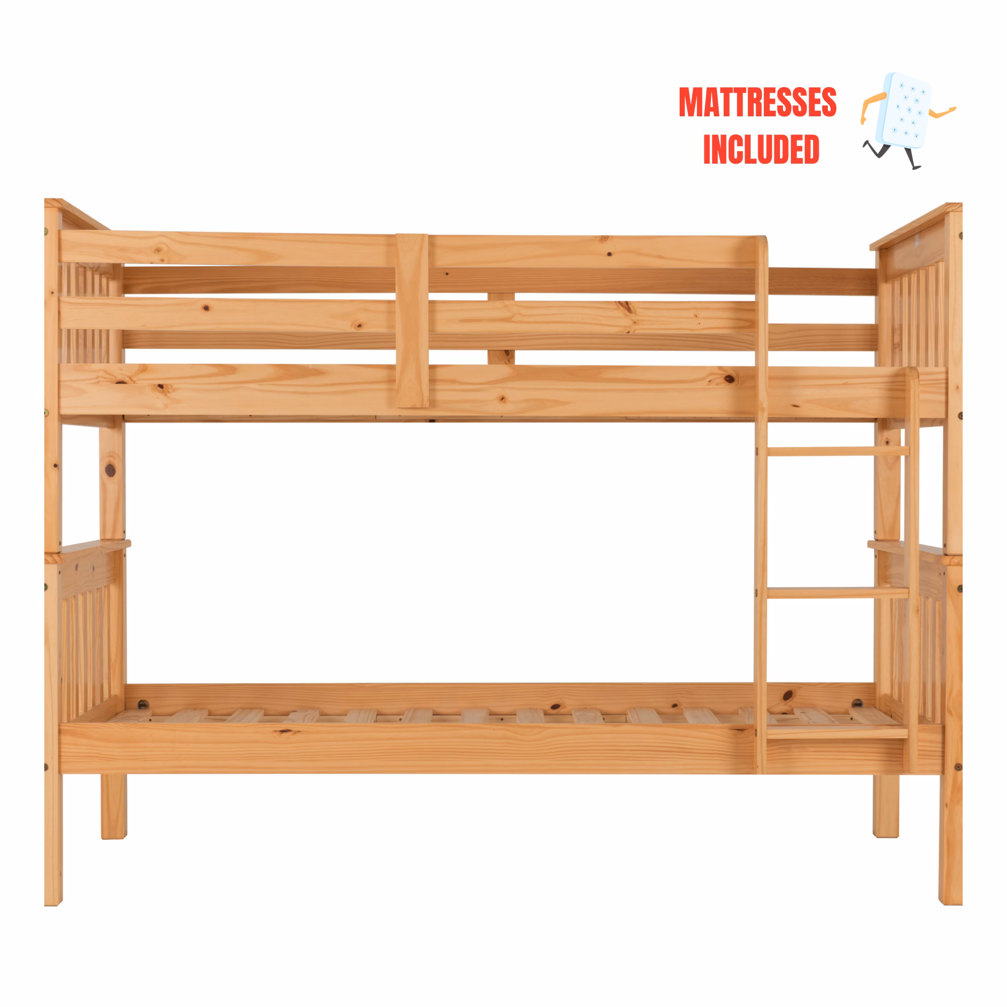 Neptune Pine Bunk Bed - Image 2