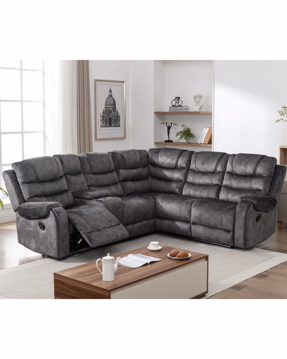 Corner Recliner Sofa Suite