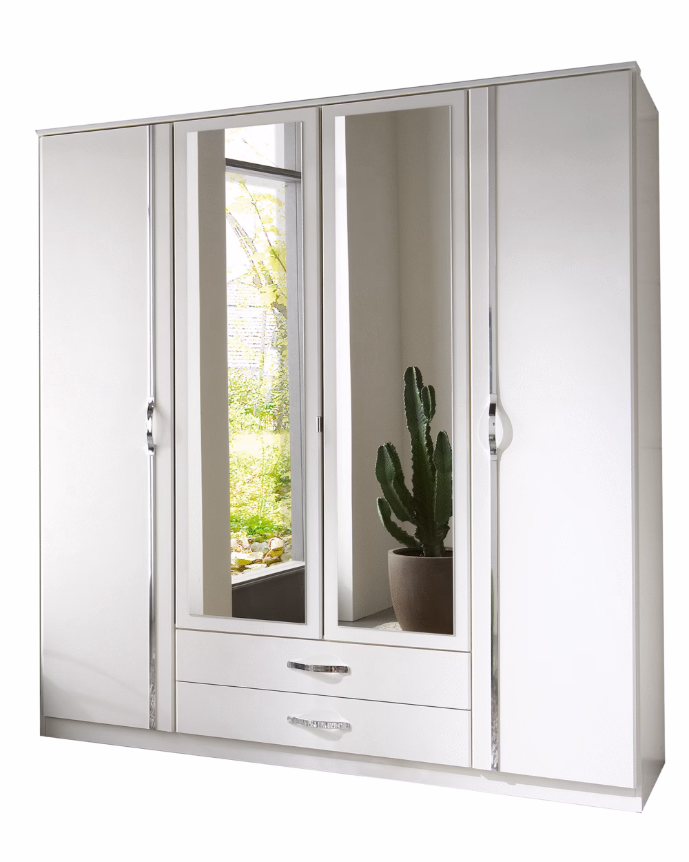 Duet 4 Door 2 Drawer and 2 Mirror