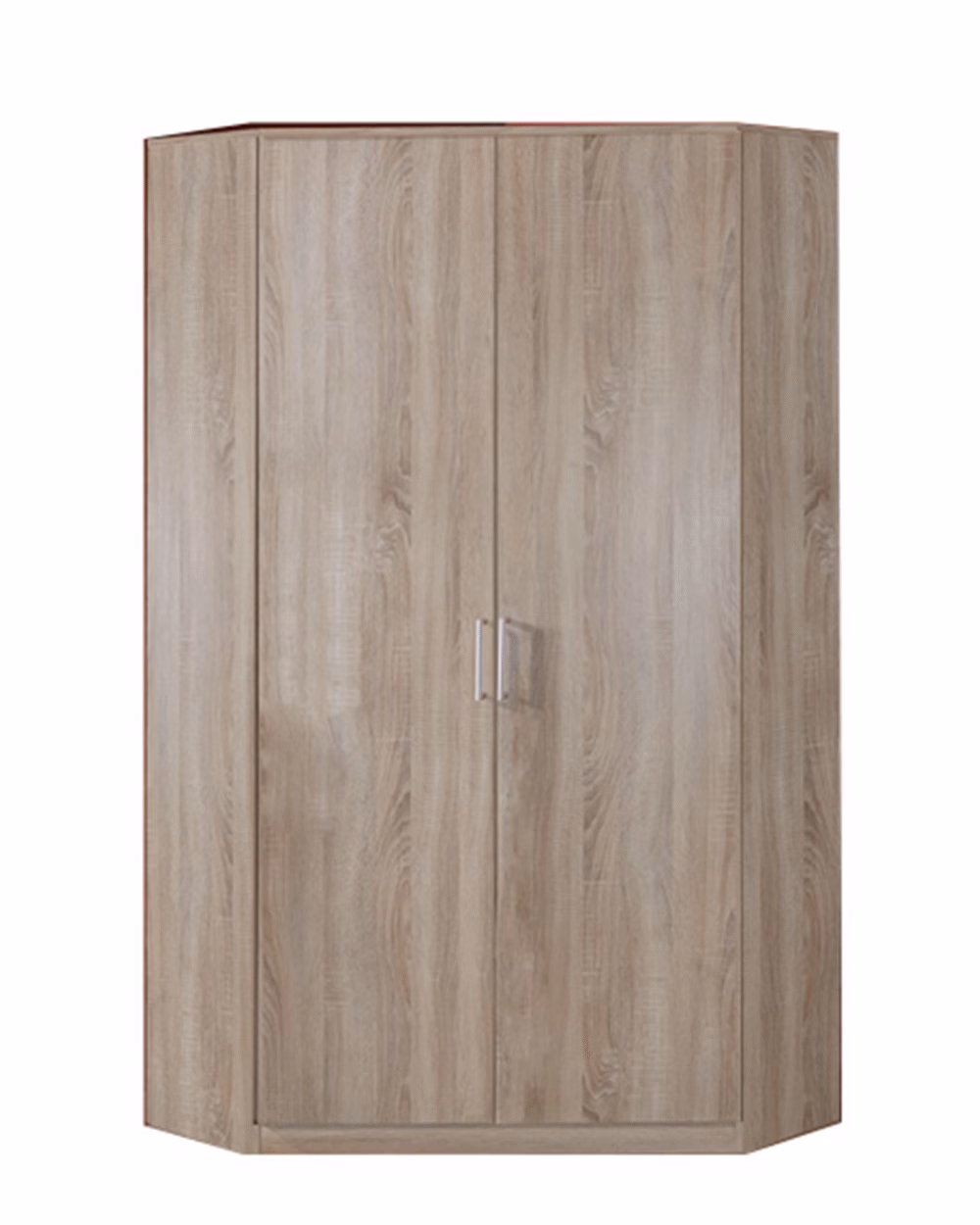 Osaka Oak 2 Door Corner Wardrobe