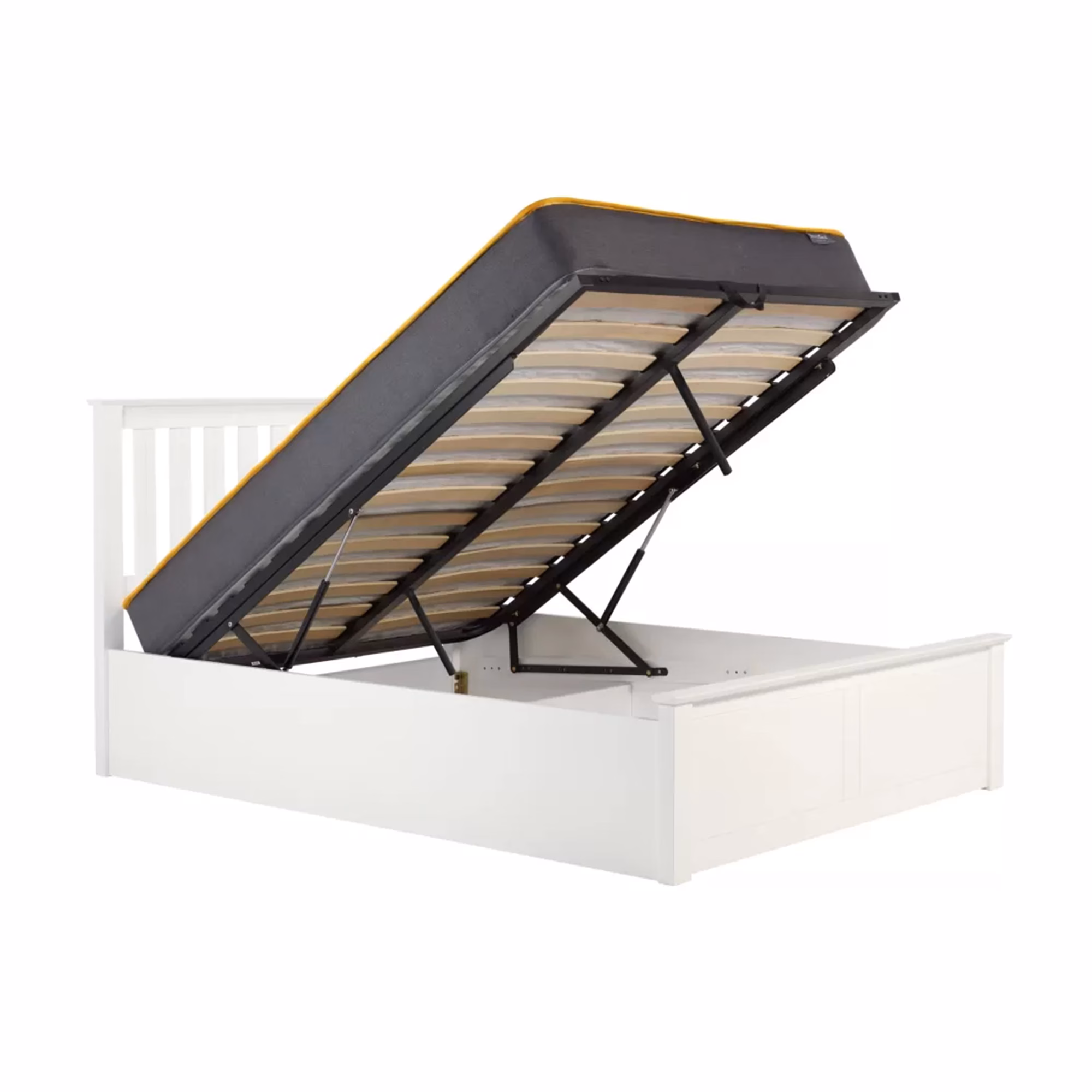 4' Phoenix Ottoman Bed White