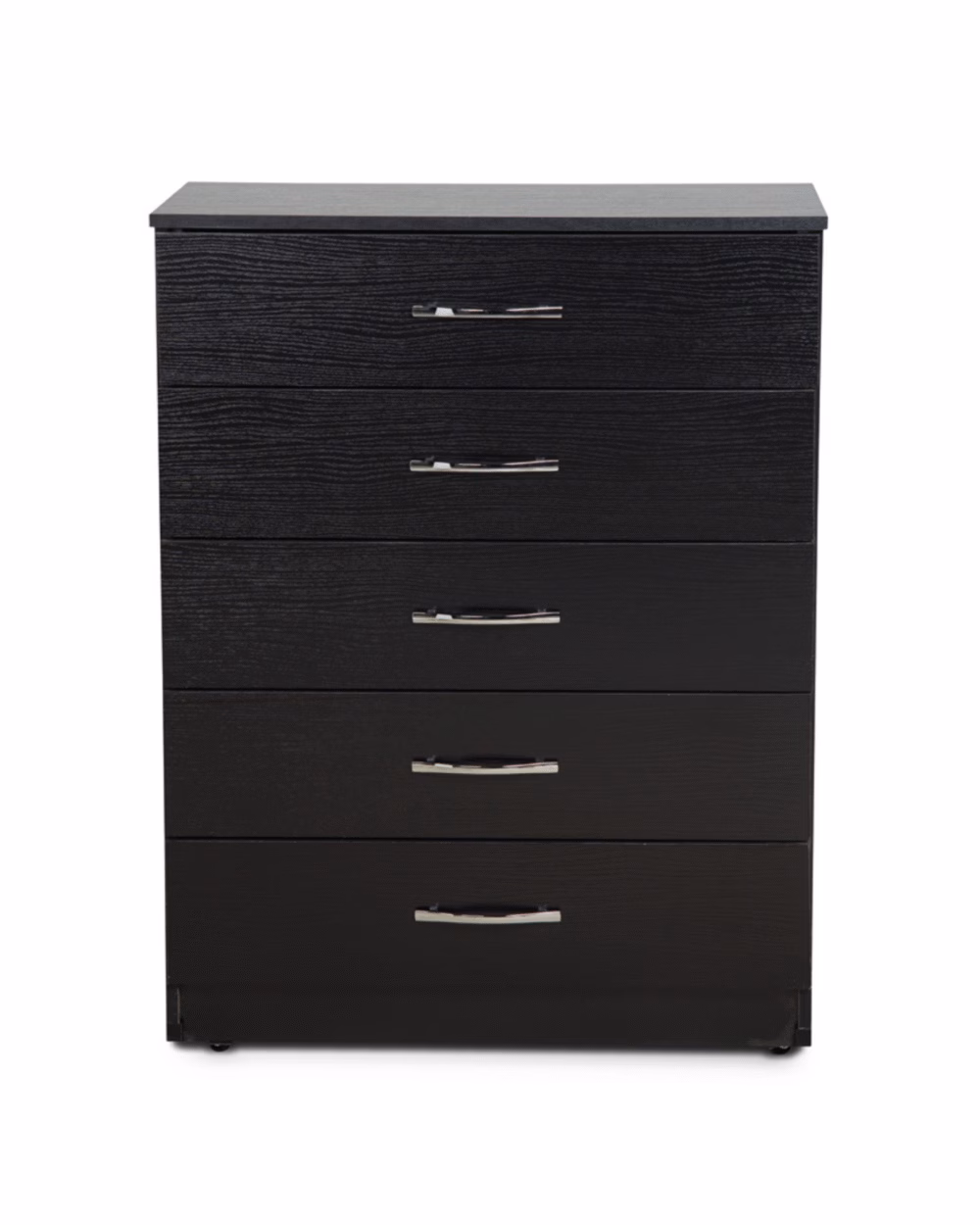 5 Drawer Chest Black Ash