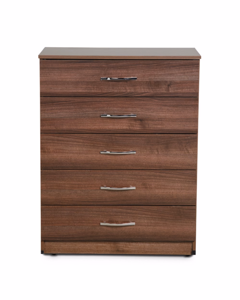 5 Drawer Chest Walnut