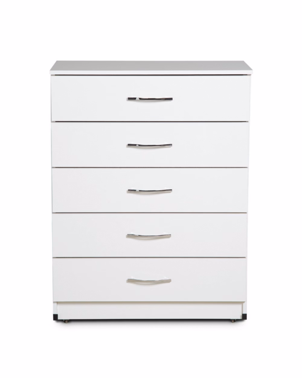 5 Drawer Chest White