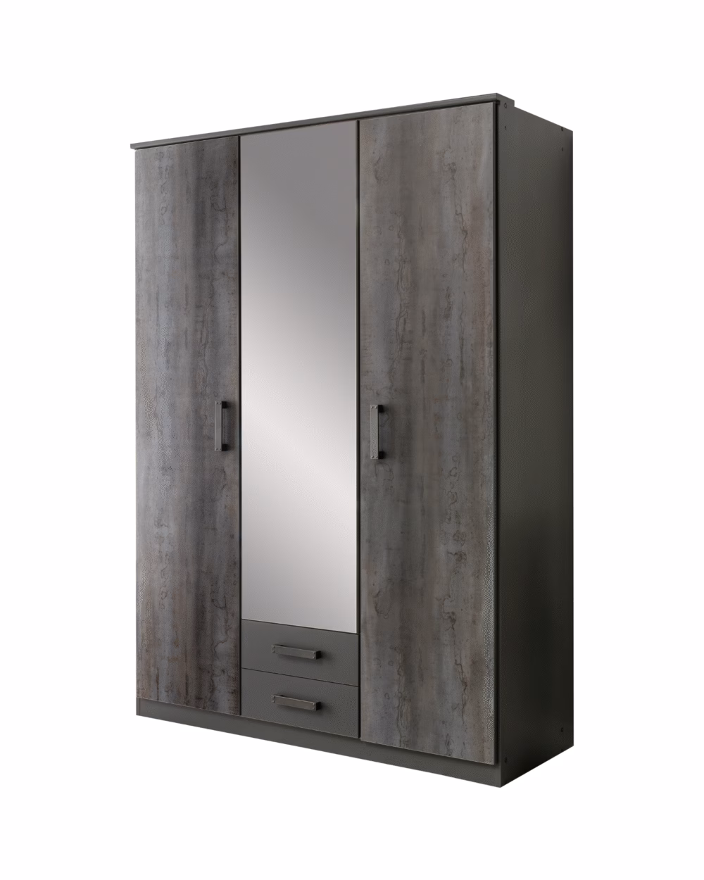 Duisberg 3 Door 2 Drawer Wardrobe