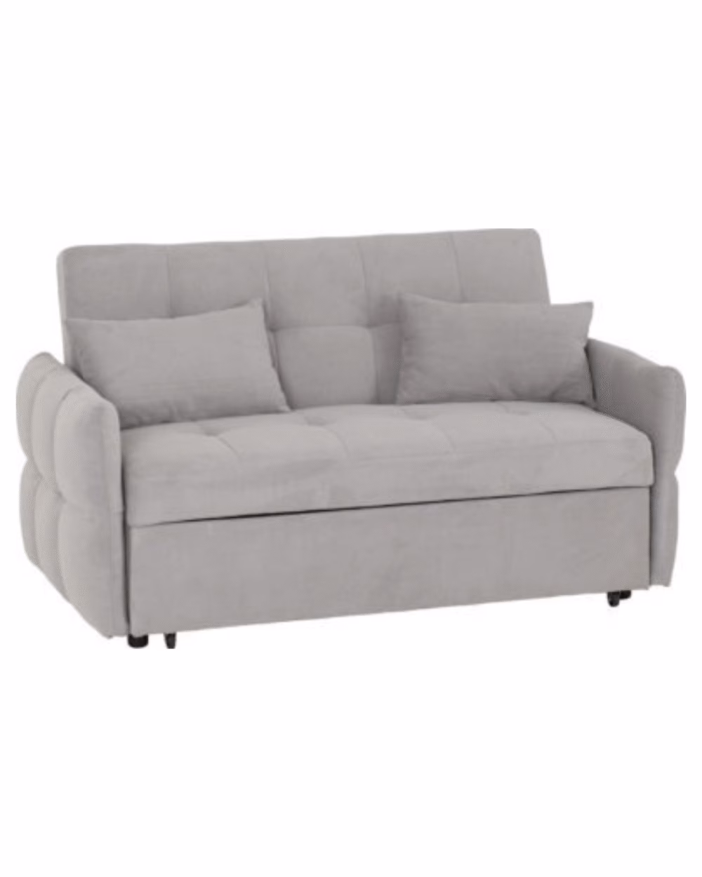 Chelsea Sofa Bed Silver Grey Fabric