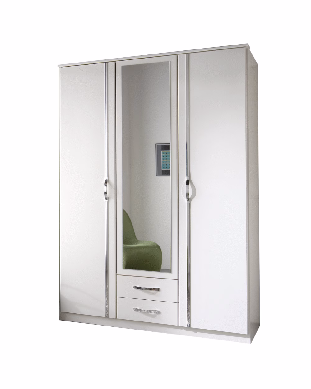 Duet 3 Door 2 Drawer + Mirror White