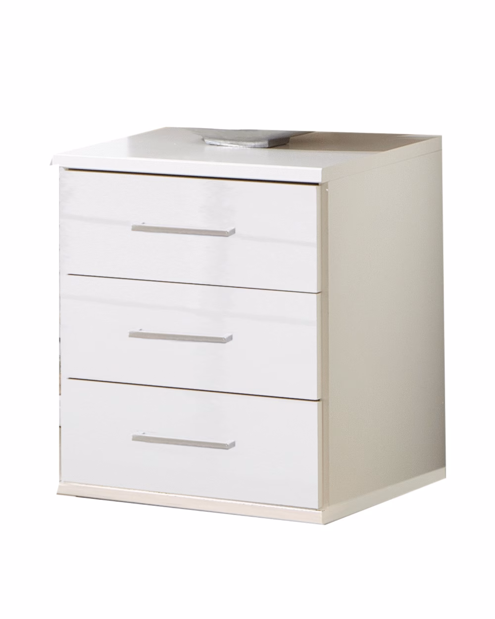 Clack 3 Drawer Chest White