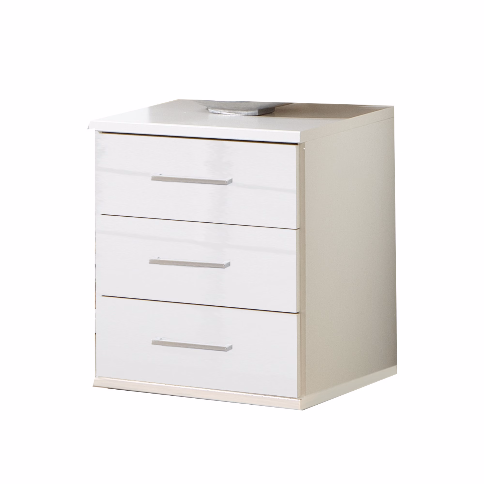 Clack 3 Drawer Chest White