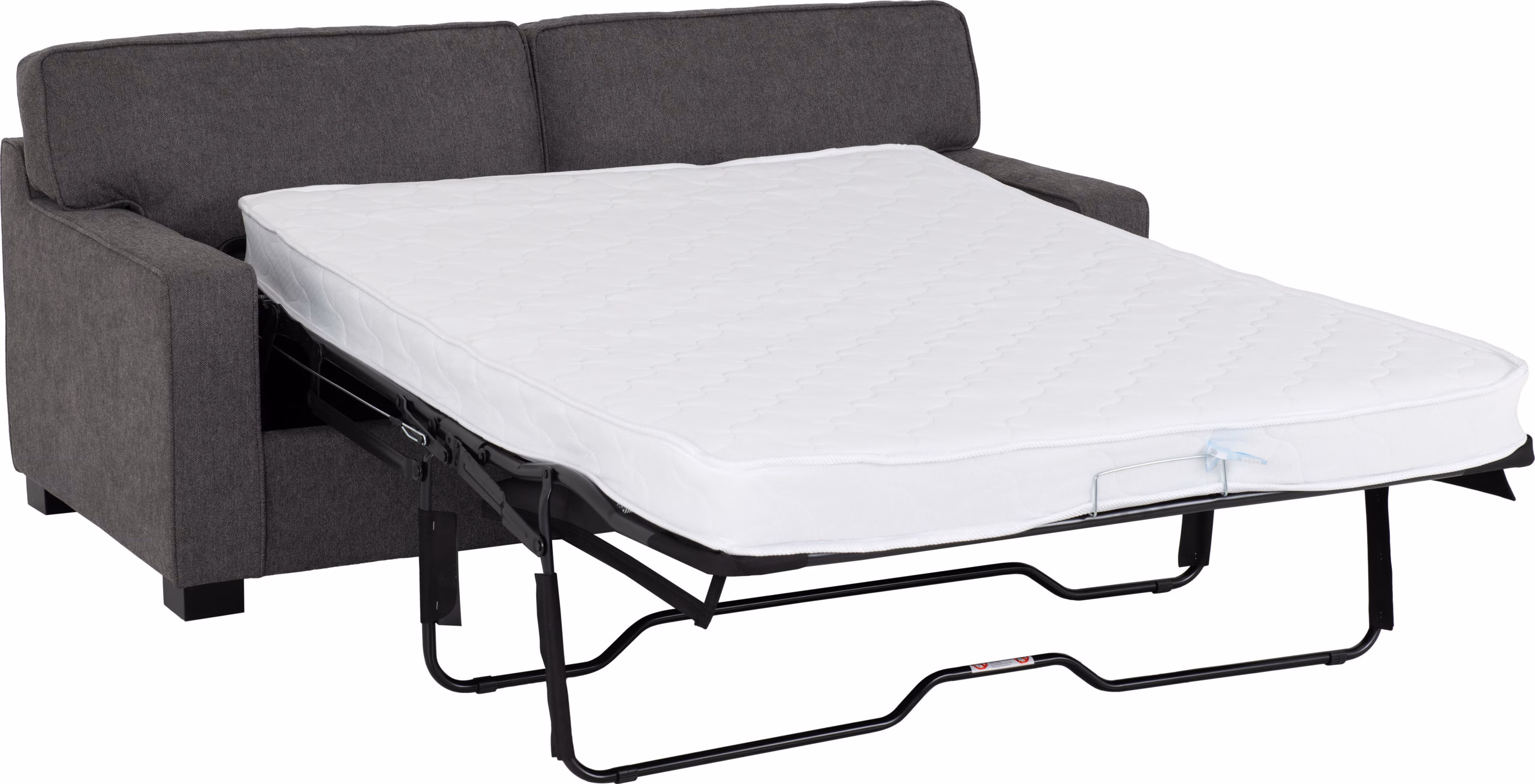 Eton Sofa Bed Dark Grey Fabric - Image 2