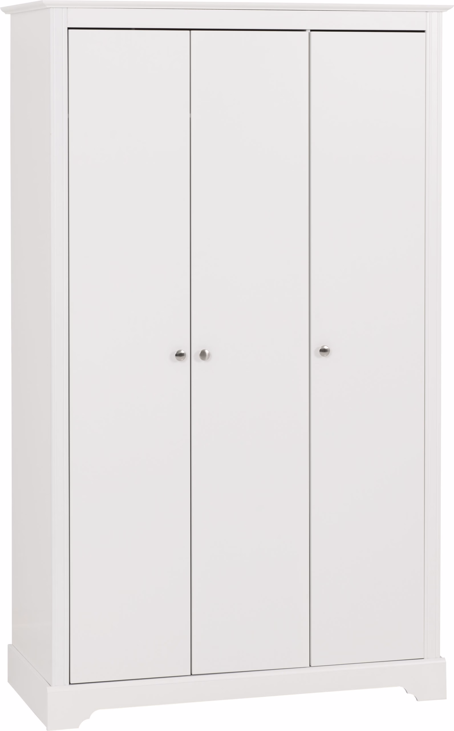 Stratford 3 Door Wardrobe White